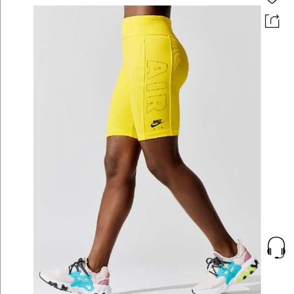Nike Pants - Air Women's Bike Shorts In Optiye